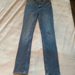 Reformation straight leg jeans